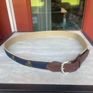The Belted Cow Co Blue Walrus Belt Men’s 44 New